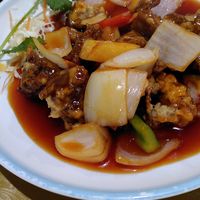 Sweet and sour seitan (August 2026) at Szechuan Kitchen in Manchester