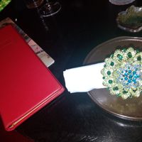 Decoration on the table at The Ivy Asia St Paul's in London