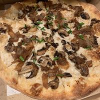 Vegan holy shiitake  at Mellow Mushroom in Salt Lake City