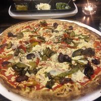  vedure with vegan cheese at Pizza Di Rocco in Abu Dhabi