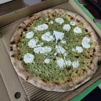 Whole wheat, double basil pesto, goat cheese at Pizza Di Rocco in Abu Dhabi