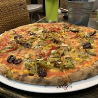 Vegan verdure and lime and mint drink at Pizza Di Rocco in Abu Dhabi