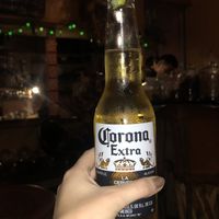 Corona !!! Vegan beer 🍺 at Vagabundo Mexican Bar in Ishigaki