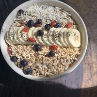 Açaí bowl  at Raw Love - Ahau Tulum Beach in Tulum