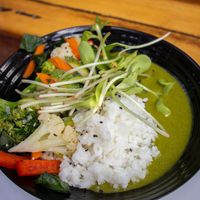 Curry Bowl  at Raw Love - Ahau Tulum Beach in Tulum