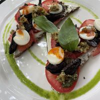 raw pizza  at Raw Love - Ahau Tulum Beach in Tulum