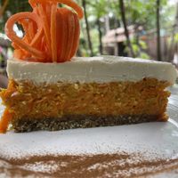carrot cake  at Raw Love - Ahau Tulum Beach in Tulum