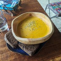 Carrot soup 5/5 at Raw Love - Ahau Tulum Beach in Tulum