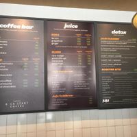 Juice Menu at Juju Eats in Metro Manila