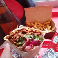 Dürum Bite at Döner Pro in Berlin