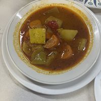 Potato soup   at Gjelltore SaUku - Traditional Albanian Cuisine in Tirana
