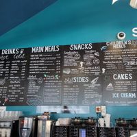 Menu at Seabird Cafe in North Berwick