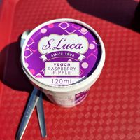 Vegan ice cream at Seabird Cafe in North Berwick