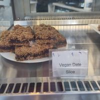 Vegan date slice at Seabird Cafe in North Berwick