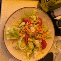 Salade mêlée (sel, poivre, huile, vinaigre balsamique )  at La Farandole in Leysin