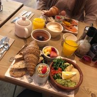 Vegan brunch at Le Pain Quotidien - Serrano in Madrid