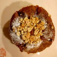 Vegan dessert at Le Pain Quotidien - Serrano in Madrid