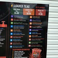 Menu   at Rush Hour Brews in Chickasaw