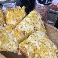 Vegan cheesey garlic bread  at The Pizza and Pasta Kitchen in Toongabbie