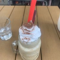 Vegan coffee frappee !! #Veganuary at The Pizza and Pasta Kitchen in Toongabbie