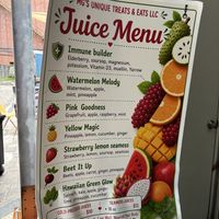 Menu   at MG's Unique Treats & Eats LLC in Mobile