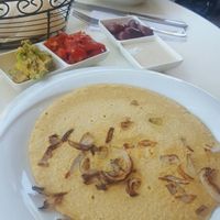 vegan breakfast at Cafe Meshulash in Tel Aviv