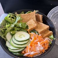 Tofu salad (order without fish sauce)  at Phinista Cafe - Boston in Boston