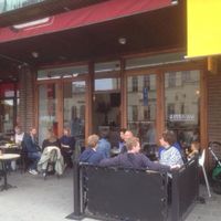 outdoors at Hummus Bar in Lund