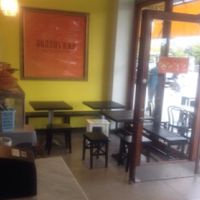 indoors at Hummus Bar in Lund