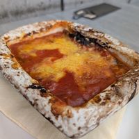 Vegan lasagne at Chez Herman L'Histoire sans Faim in Rochefort