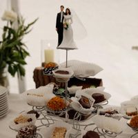 A sample of La Folle Théière 'plateau de desserts' at Folle Theiere in Sherbrooke