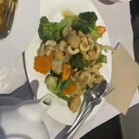 cashew chicken  at Chanhouse in Doncaster