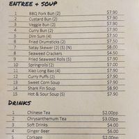 Menu Nov. 2024 at Chanhouse in Doncaster