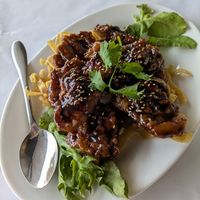 Black vinegar spare ribs at Chanhouse in Doncaster