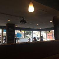 bar seating view at Umami Noodle Bar in Bangor