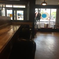 bar seating view at Umami Noodle Bar in Bangor