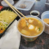 I ordered it togo all deconstructed because I knew I was not going to eat it for 20 mins. at Umami Noodle Bar in Bangor