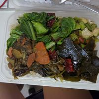 Average Economy Rice at very low price. Taste is not the best, some are slightly oily, some are slightly salty. at Heng Xin Vegetarian in Penang