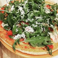 Pizza at Dolce Pizza y Los Veganos - Hipolit Lazaro in Barcelona