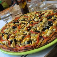 Dolce Pizza at Dolce Pizza y Los Veganos - Hipolit Lazaro in Barcelona