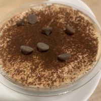Tiramisu  at Dolce Pizza y Los Veganos - Hipolit Lazaro in Barcelona