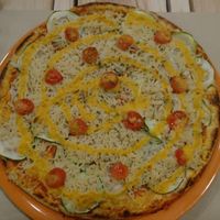 pizza at Dolce Pizza y Los Veganos - Hipolit Lazaro in Barcelona