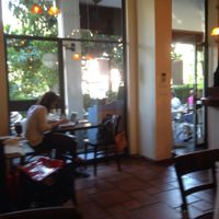 Inside at Caffe Henrietta in Tel Aviv