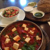 Vegan breakfast at Caffe Henrietta in Tel Aviv