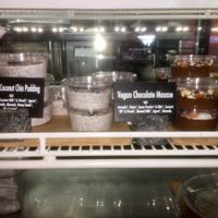 Coconut Chia Pudding and Chocolate Mousse at Mountain High Sandwich Company in Incline Village