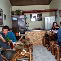Interior at El Punto Veggie in Salento