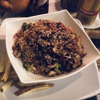 Pad thai at El Punto Veggie in Salento