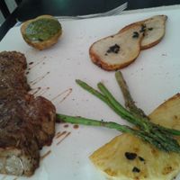Seitán a la brasa at Cor Verd in Igualada