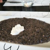 Arroz negro con algas at Cor Verd in Igualada