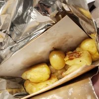 Side of potatoes at Alegria in Tel Aviv